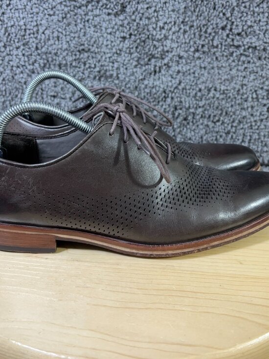 Cole Haan Washington Grand Laser Wingtip Oxford Mens Size 9 Leather Dress Shoes main image 2
